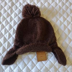 Lucky Brand Brimmed Bobble Hat NWT